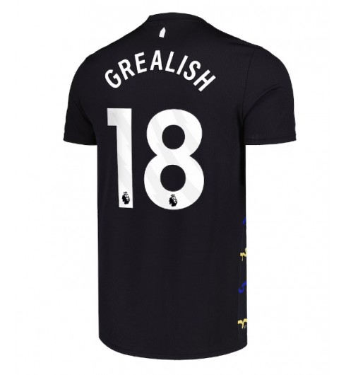 Moške Nogometnih dresov Everton Jack Grealish #18 Tretji 2025-26 Kratki rokavi Moške Nogometnih dresov Everton Jack Grealish #18 Tretji 2025-26 Kratki rokavi